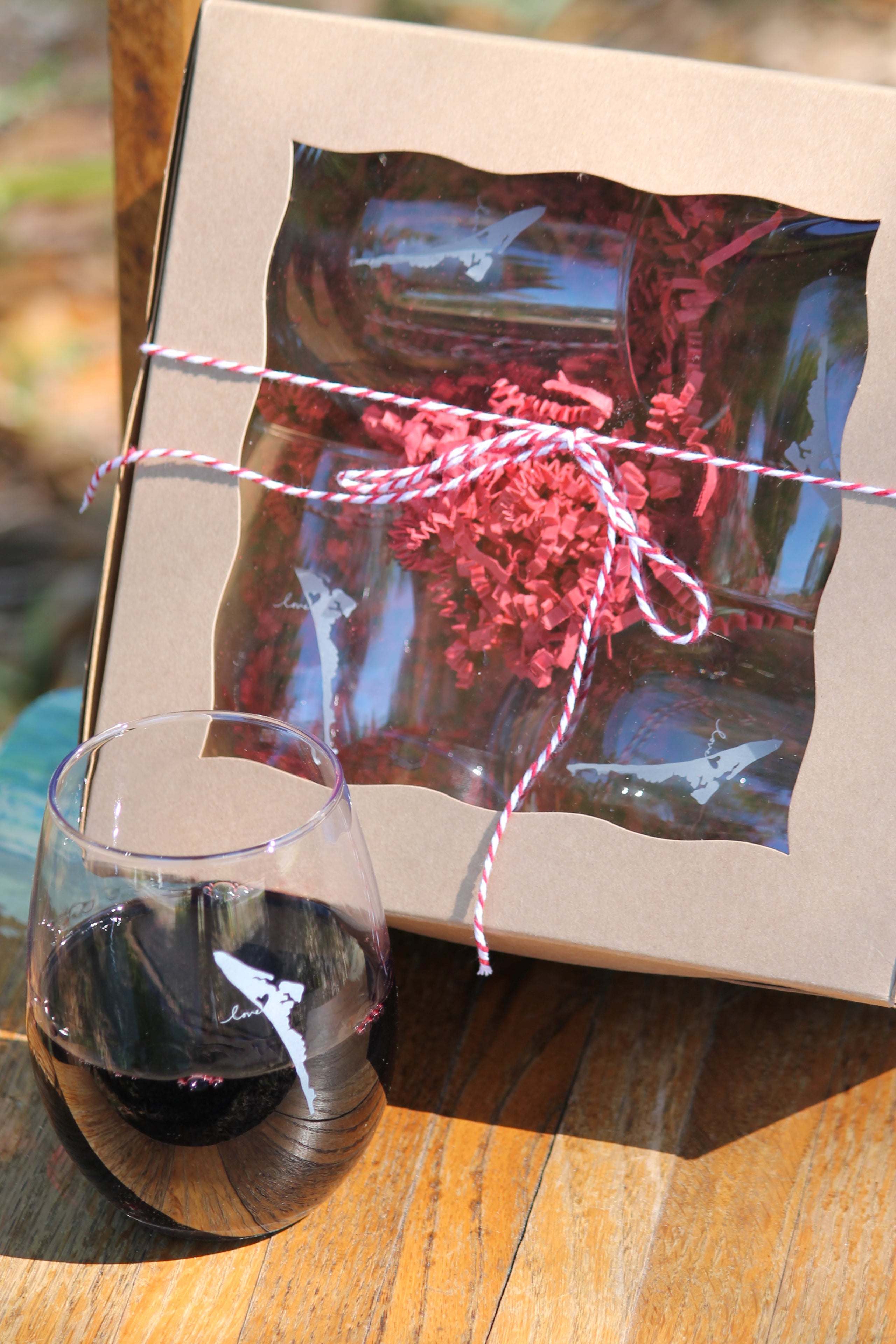 Individual Gift Box with 2 Wine Glasses | VDP.Weingut Lanius-Knab, Oberwesel
